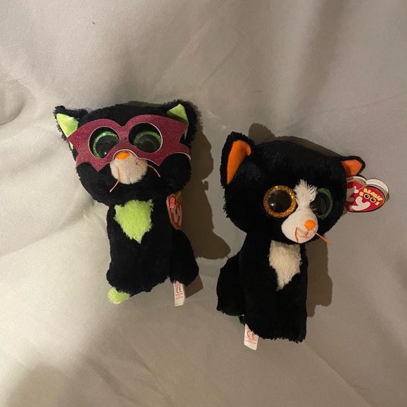 beanie boo's halloween cat bundle - Picture 1 of 2